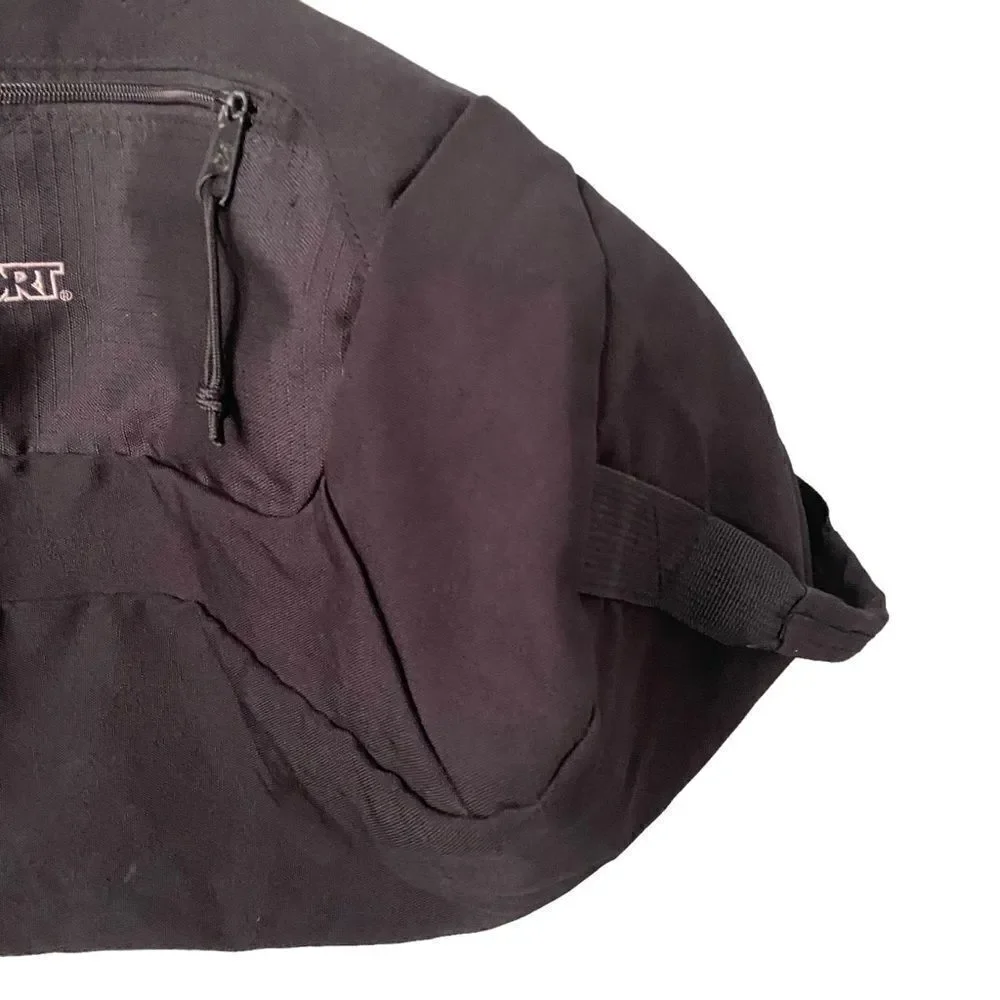 Jansport black duffle